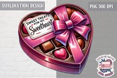 Valentine Quote Symbol Love Sublimation Design PNG Heart Product Image 1