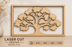 Tree of Life Laser Cut SVG Product Image 1