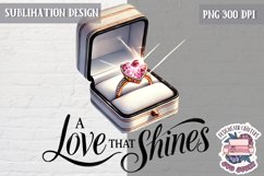 Valentine Quote Symbol Love Sublimation Design PNG Heart Product Image 1