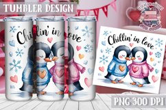Sublimation Tumbler WRAP Love Design Quote Watercolor Animal Product Image 1