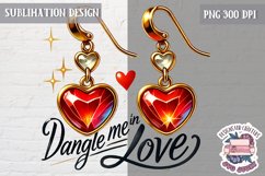 Valentine Quote Symbol Love Sublimation Design PNG Heart Product Image 1