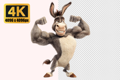Builder Donkey Transparent PNG Product Image 1