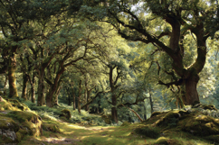 Lush Forest Background Product Image 1