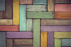 Colorful Wooden Planks Background Wallpaper Product Image 1
