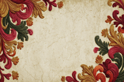 Floral Frame Background Wallpaper Product Image 1
