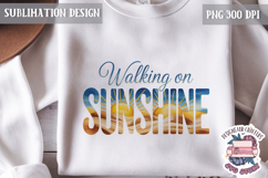Summer Beach Sea Quote Watercolor Sublimation PNG Product Image 1