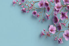 Plum Blossom Background Wallpaper Product Image 1