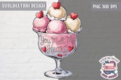 Valentine Quote Symbol Love Sublimation Design PNG Heart Product Image 1