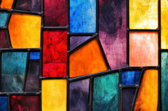Stained Glass Background Wallpaper Product Image 1