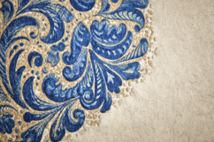 Blue Flowers Background Wallpaper Product Image 1