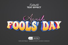 3D Text Effect Fools Day Style Product Image 1