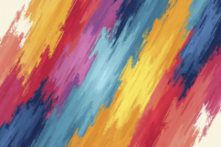 Diagonal Colorful Brushstrokes Background Wallpaper Product Image 1