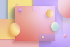 Colorful Geometric Background Wallpaper Product Image 1