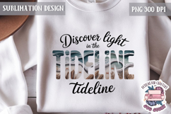 Summer Beach Sea Quote Watercolor Sublimation PNG Product Image 1