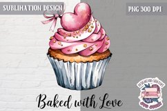 St Valentine’s Coquette Bow PNG Holidays Funny Watercolor Product Image 1