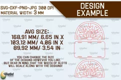 Wooden Napkin Holder Laser Cut. Decorative Napkin Holder SVG Product Image 2