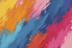 Abstract Colorful Brush Strokes Background Wallpaper Product Image 1