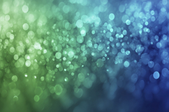 Blue and Green Bokeh Background Wallpaper Product Image 1