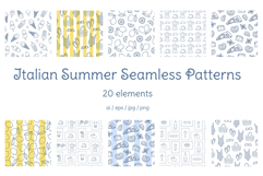 Italian Summer Seamless Patterns Product Image 1
