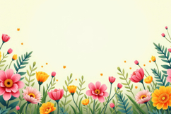 Colorful Flower Background Product Image 1