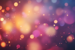 Colorful Bokeh Lights Background Wallpaper Product Image 1