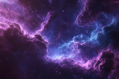 Purple Nebula Background Wallpaper Product Image 1