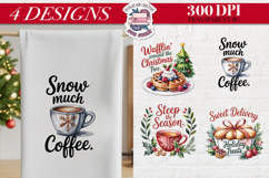 Christmas KITCHEN Quote Clipart PNG Sublimation 4 Design Product Image 1