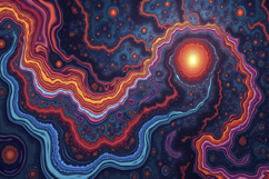 Psychedelic background Product Image 1
