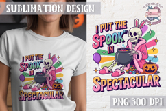 Halloween Skeleton Clipart PNG Sublimation Colored Sarcastic Product Image 1
