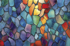 Colorful Mosaic Background Product Image 1