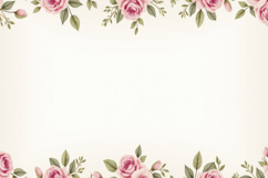 Floral Frame background Product Image 1