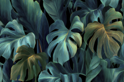 Monstera Leaves Background Product Image 1