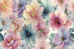 Colorful Floral Background Product Image 1