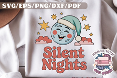 Christmas Retro Vintage Funny SVG T shirt Quotes Design Product Image 1