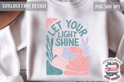 Bible Quote Sublimation Design Jesus Cross Modern Abstracts Product Image 1