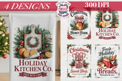 Christmas Vintage Quote Clipart PNG Sublimation 4 Design Product Image 1