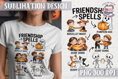 Cute Halloween Clipart PNG Sublimation Cozy Ideas Tshirt Product Image 1