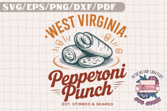 USA STATE America Vintage SVG Monochrome Design Food Product Image 1
