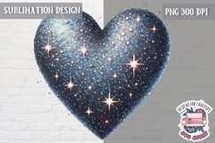 Valentine Heart Symbol Love Sublimation Design PNG Heart Product Image 1