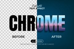 Chrome Text Effect Style Product Image 2