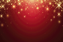 Golden Sparkling Stars and Glitter Background Wallpaper Product Image 1
