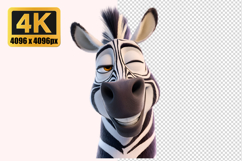 Zebra Transparent PNG Product Image 1