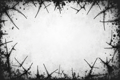 Black Grunge Frame Background Wallpaper Product Image 1