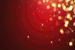Red and Gold Bokeh Background Wallpaper Product Image 1