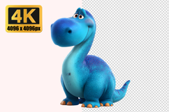 Apatosaurus Dinosaur Transparent PNG Product Image 1