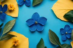 Colorful Flowers Background Wallpaper Product Image 1