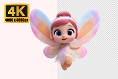 Cute Fairy Character Transparent PNG Product Image 1