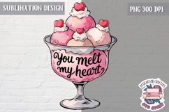 Valentine Quote Symbol Love Sublimation Design PNG Heart Product Image 1