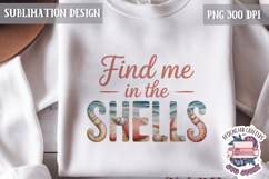 Summer Beach Sea Quote Watercolor Sublimation PNG Product Image 1