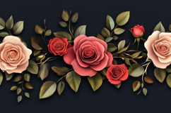 Roses Background Wallpaper Product Image 1